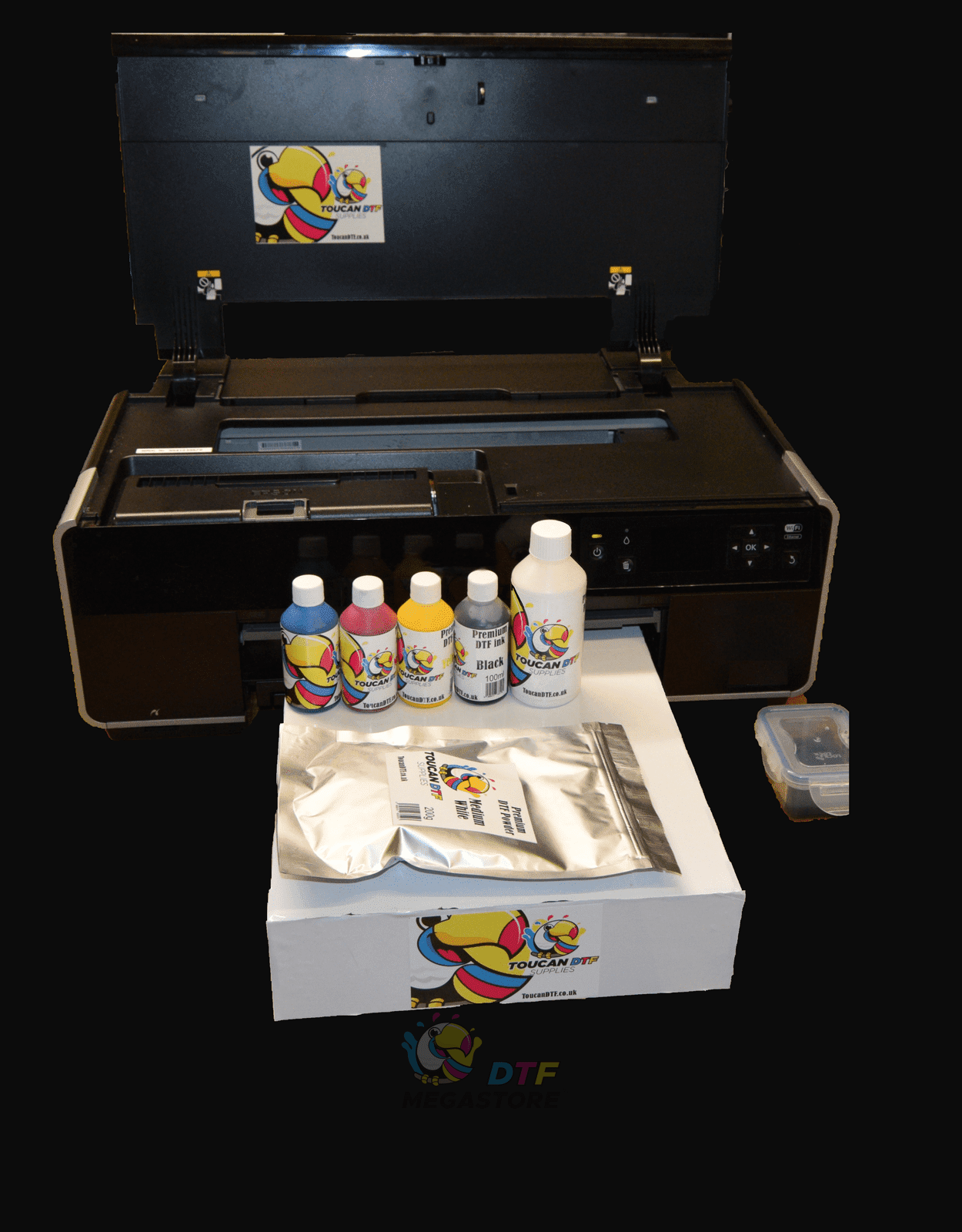 DTF Printer R3000 Refurbished with ink, powder and film - DTF Printing Supplies By DTF Megastore®